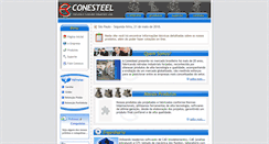 Desktop Screenshot of conesteel.com.br